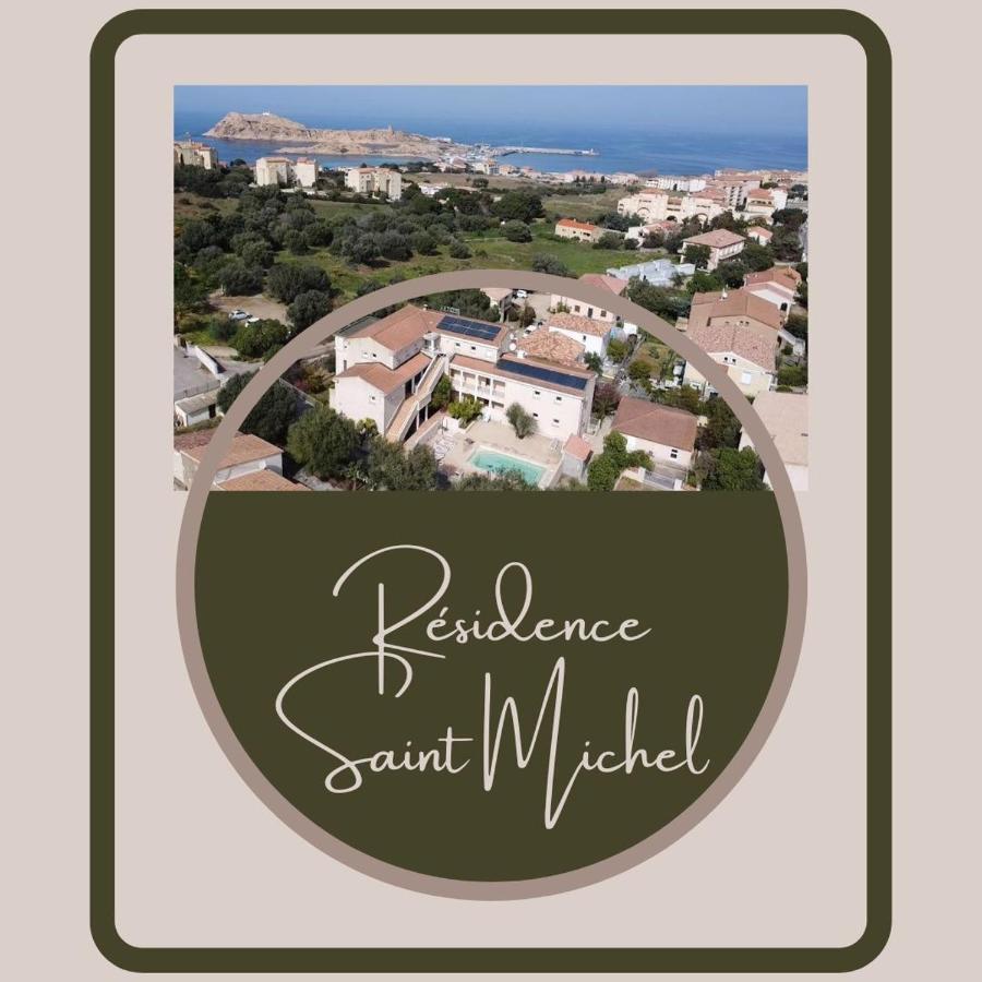 Residence Saint Michel L'Ile-Rousse  Bagian luar foto